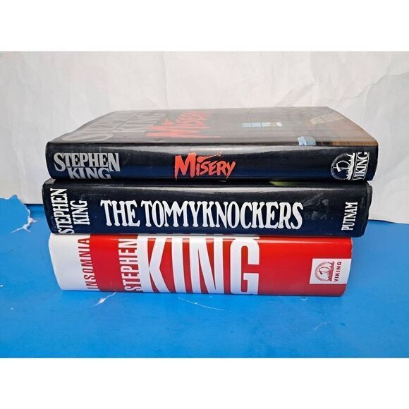 Stephen King HC Book Lot of 3-All First Editions Misery Insomnia TommyKnockers - Picture 2 of 7